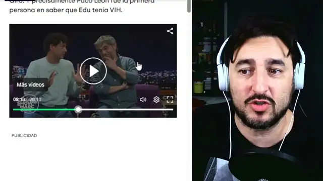 🔴 EL VÍDEO DE EDUARDO CASANOVA SOBRE EL VIH QUE LA SEXTA ESTÁ BORRANDO DE LAS REDES SOCIALES